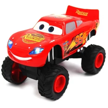 

Car Disney McQueen Pull Back Flashing Diecast Model Car Christmas Gift For Kids X4733