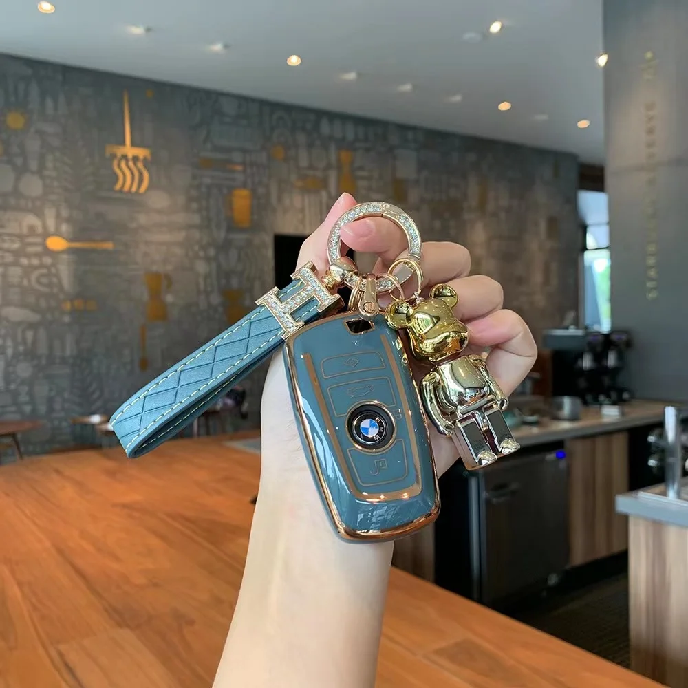 Cover Chiave/telecomando per BMW Key Sheathing 528 Five Series 530 X1 X2 X3 X4 X5 X6 - Ha226c11012cc477c85de27f5bd79398fA