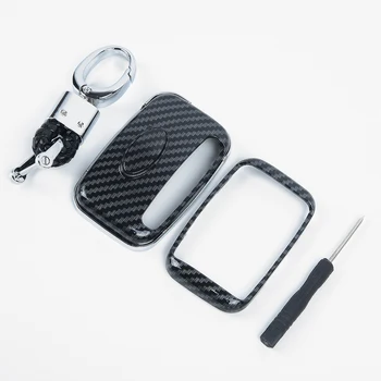 

Replacement Key Case Parts Keychain For Range Rover 2013-2017 Black ABS