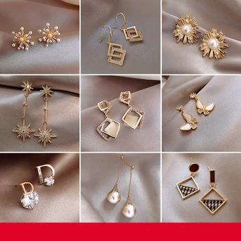 

30 Paris/lot novelty fashion women alloy earring lot vintage style cool design women jewelry earring wholesale 201031-54