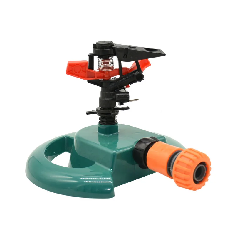 Garden Sprinkler Irrigation Sprinklers Garden Irrigation Nozzle Drip Irrigation Sprinklers Garden Sprayer Nozzles Adjustable With Nozzle Holder Rotating Water Rocker Nozzles 1PCS