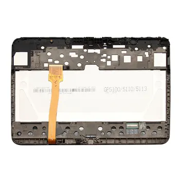 

AAA+ Quality LCD Display Touch Panel for Samsung Galaxy Tab 3 10.1 P5200 P5210 LCD Display Touch Screen Digitizer with Frame