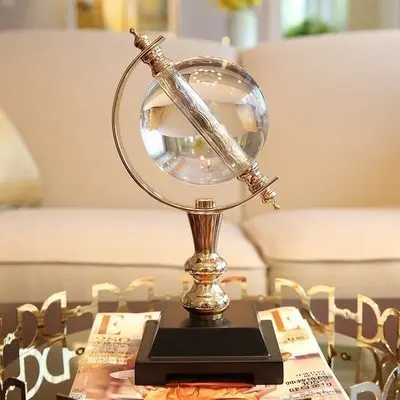 

Home Furnishing Model Soft Ornament Goods Of Furniture For Display Rather Than For Use A Living Room Study Crystal Ball Earth