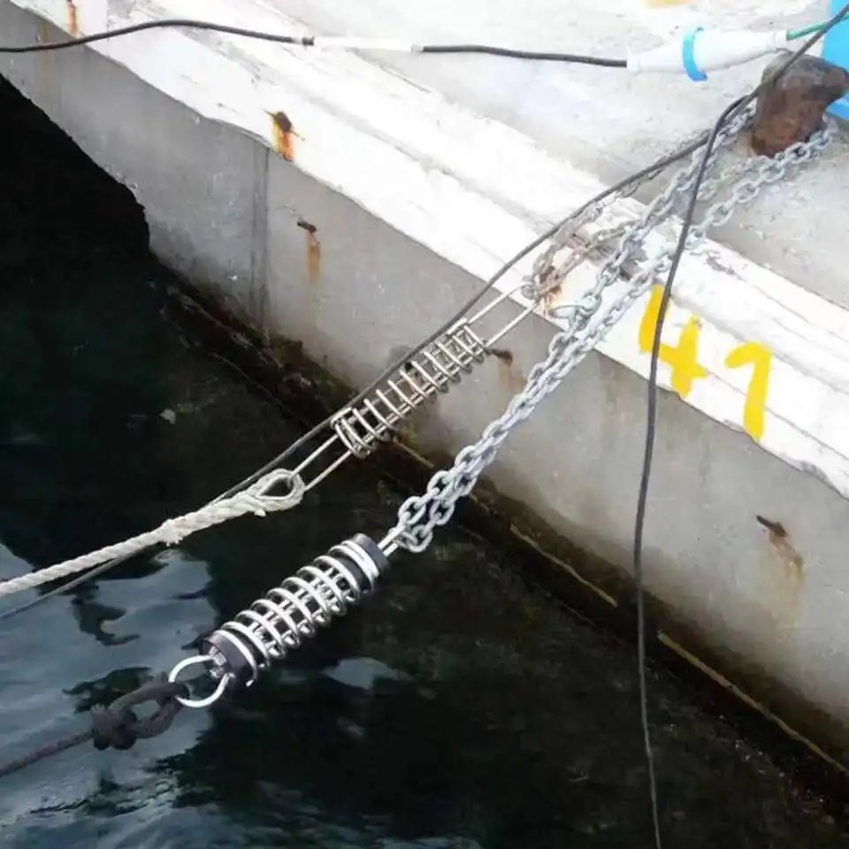 Boat Docking Mooring Spring Stainless Steel 316 AISI Damper Snubber Marine Springs