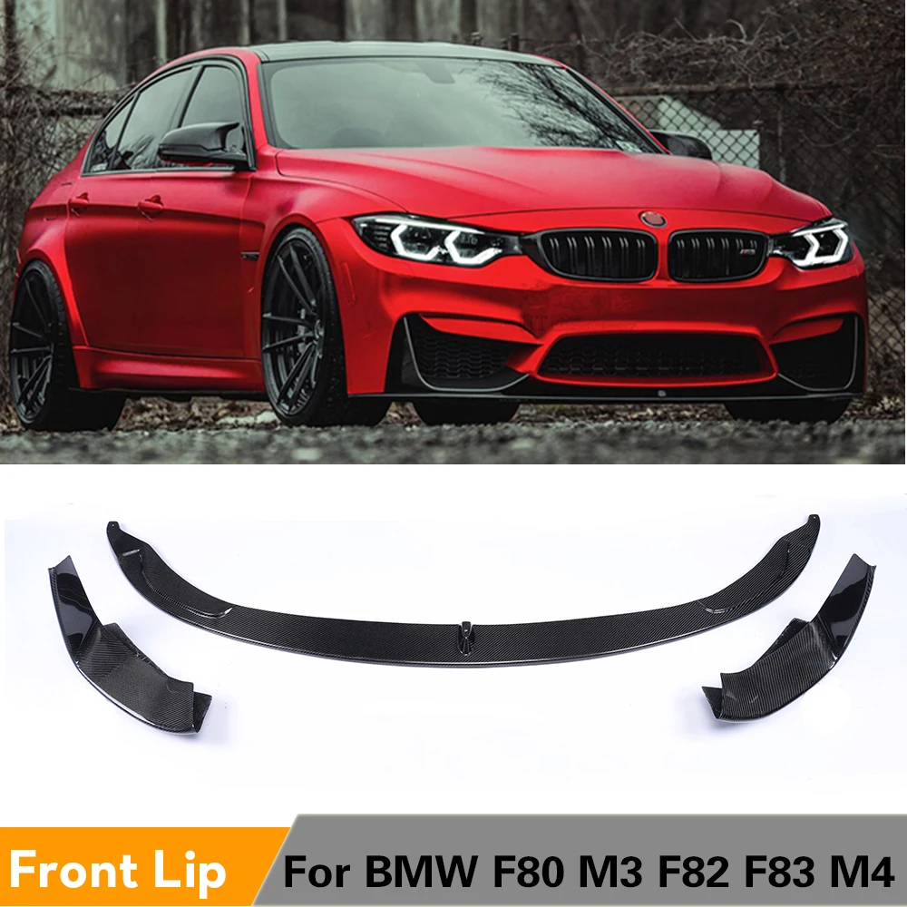 Передний бампер для BMW F82 F83 M4 F80 M3 седан купе трансформер 2014 2019 углеродное