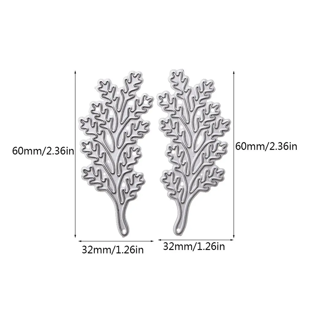 Creative Leaf Metal Cutting Dies Carbon Steel Stencil Template Mould Embossing Tool for Scrapbooking Paper Craft Dies
