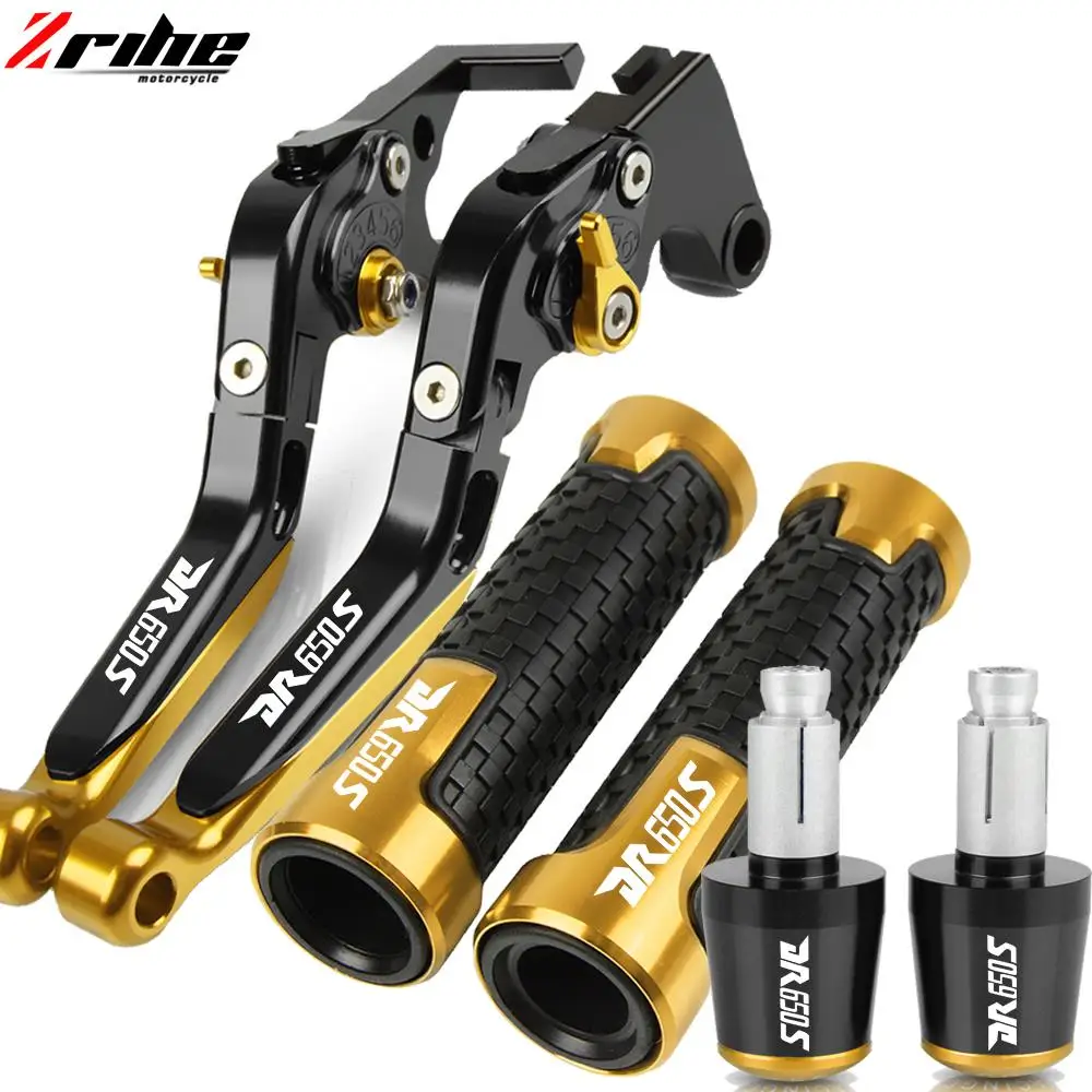 

Motorcycle Brake Clutch Levers Handlebar Handle Grips Ends For SUZUKI DR650S DR 650S DR-650S 1994 1995 1996 1997 1998 1999 2010