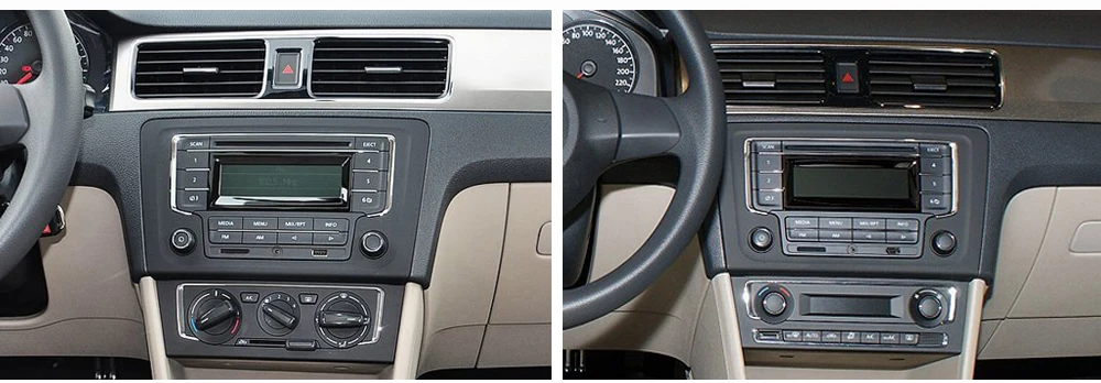 Discount Sinosmart Android 8.1 2Din IPS/QLED 2.5D screen car gps radio navigation player for Volkswagen Santana 2012-2017 14