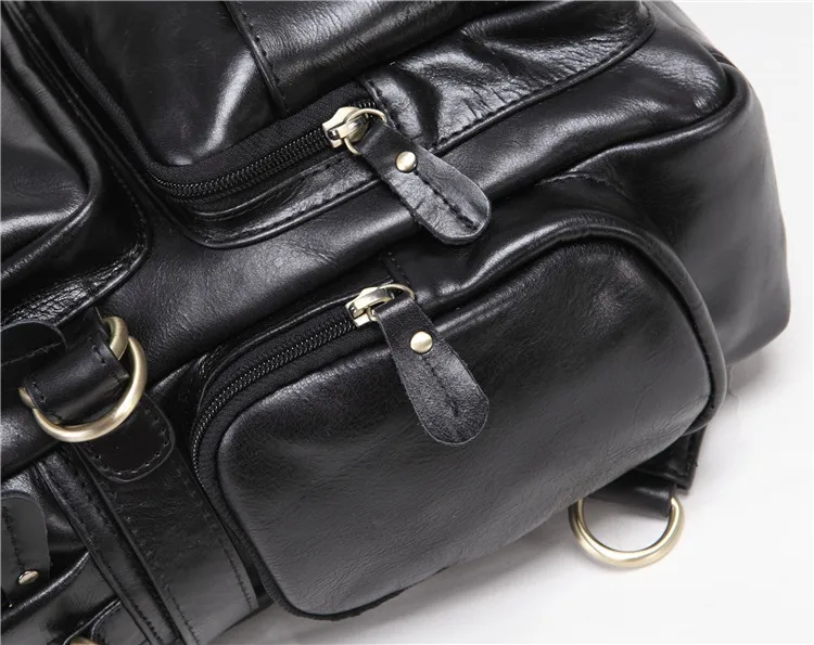 Mochilas Para Hombre, вертикальная мужская сумка, натуральная кожа,, Ретро стиль, настоящая коровья кожа, мужская сумка, Bolso Hombre Piel Cuero Genuino