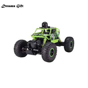 

Power FPV High Speed RC Car 2.4G 4WD 1:18 720P HD Camera Wifi FPV Off-Road RC Climbing Rally Car with VR Glasses Christmas Gift