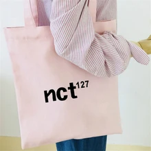 NCT 127 сумка через плечо Корейская Kpop аксессуары модная женская сумка через плечо для покупок Высокое качество стильная сумка