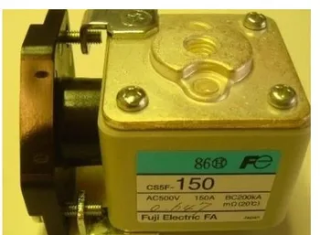 

Fuses: CS5F-150 150A 500Vac / CS5F-175 CS5F-200 CS5F-250 500Vac aR