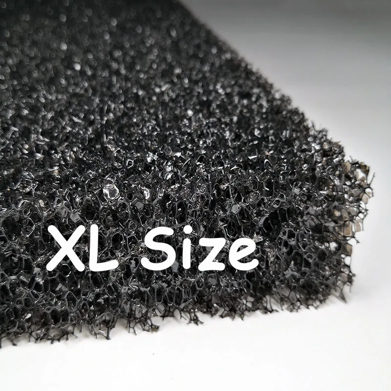 XL Size Фильтр Bio-губка 2/3/4/5/10 см; 50x50 см биологической х/б фильтр пены пруд аквариума губки - Цвет: XL Size