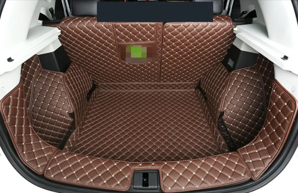 Кожаный коврик для багажника автомобиля, грузовой лайнер для MG ZS коврик в багажник, аксессуары для интерьера, чехлы
