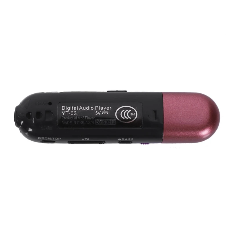 LCD Screen USB 16GB Flash support FM radio TF MP3 Music Player