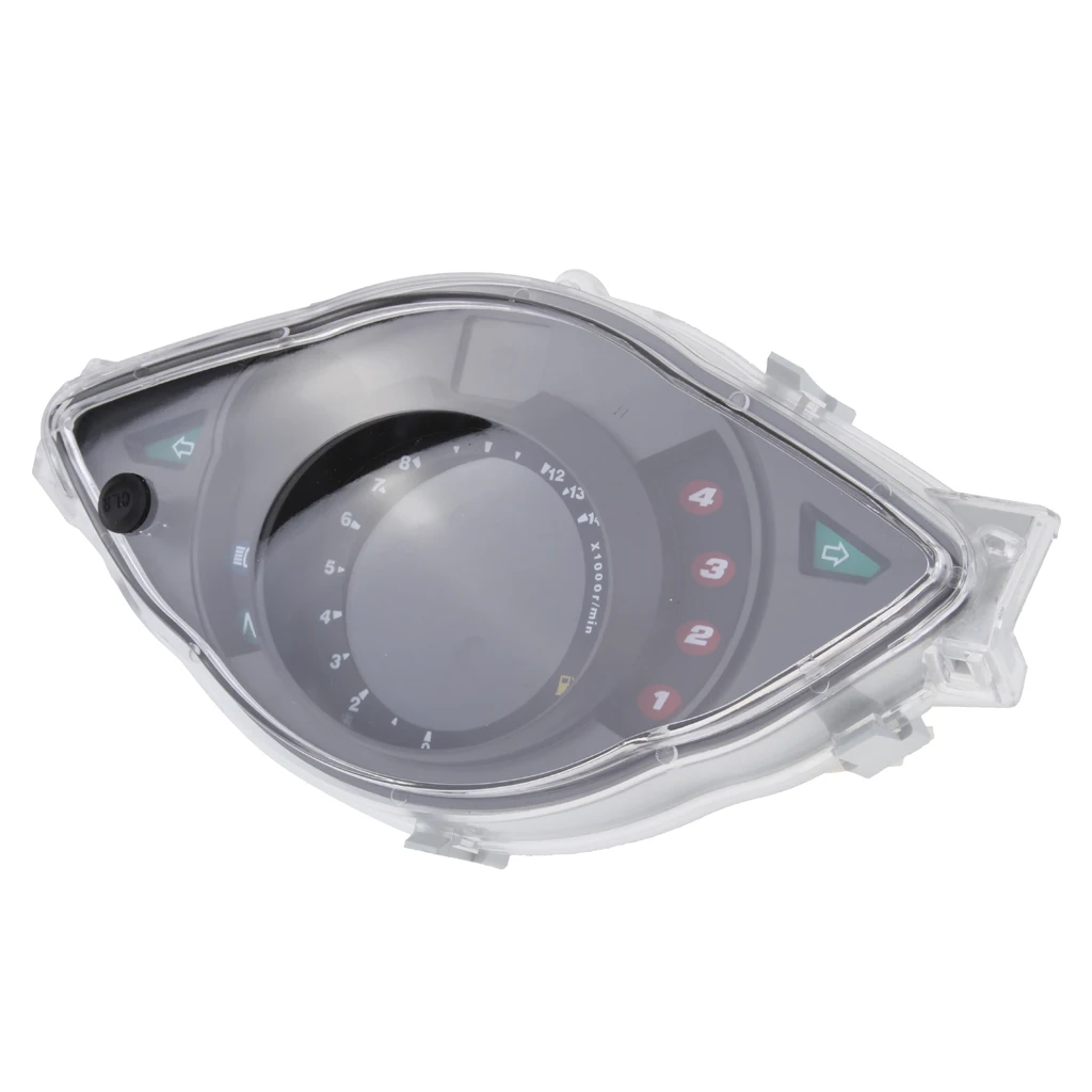 Motorcycle LCD Display Odometer Speedometer Tachometer Fuel Gauge