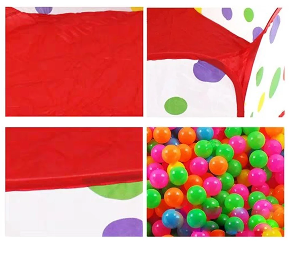 Складной Крытый бассейн с океаническим шариком, мультяшный детский манеж для детского бассейна, шестигранный детский безопасный барьер, игровой домик с шариками для детей