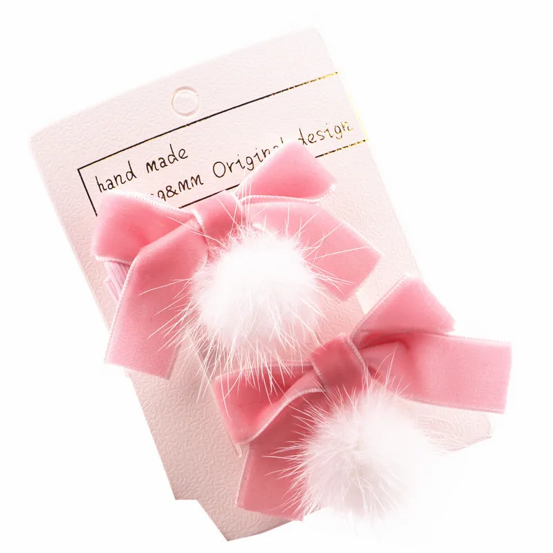 3 pink bow 2 шт./лот, стильные заколки для волос для девочек, Китайская традиционная принцесса, заколки для волос с кисточками, Детские аксессуары для волос - Цвет: 3 pink bow