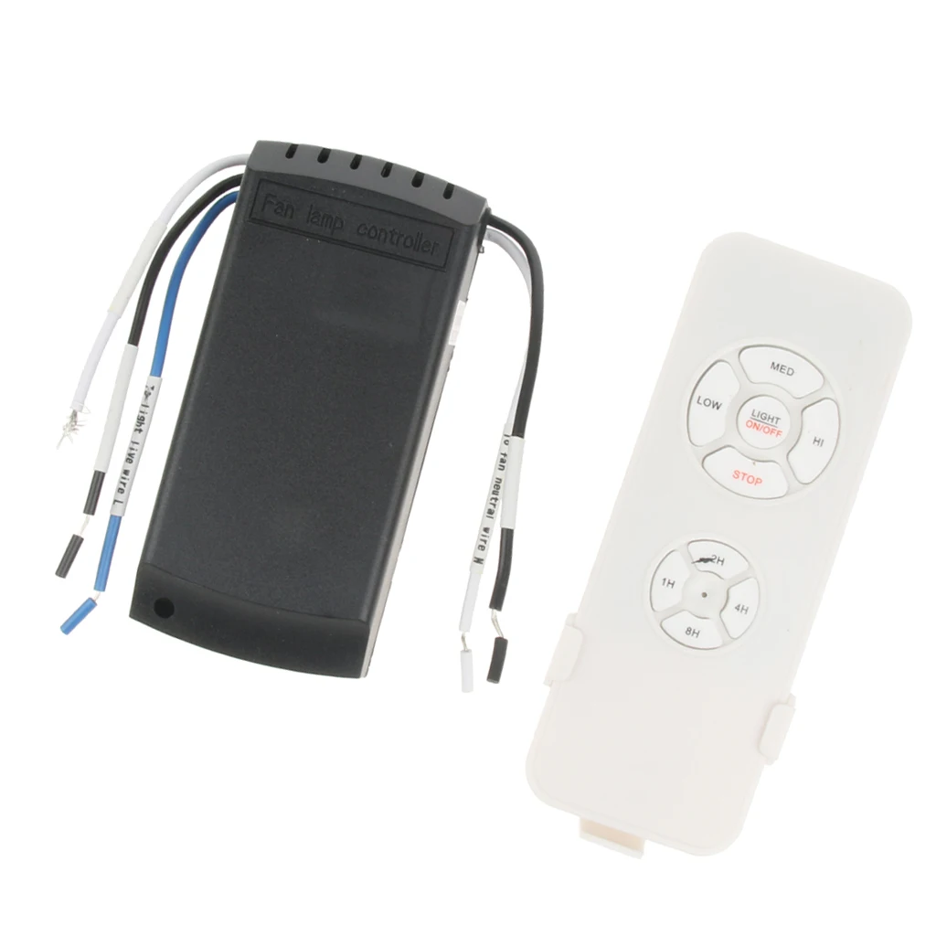 

Universal Ceiling Fan Lamp Remote Control Kit Timing Wireless Control