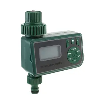 

Smart Watering Timer Single Outlet Programmable Large LCD Irrigation Controller X6HC