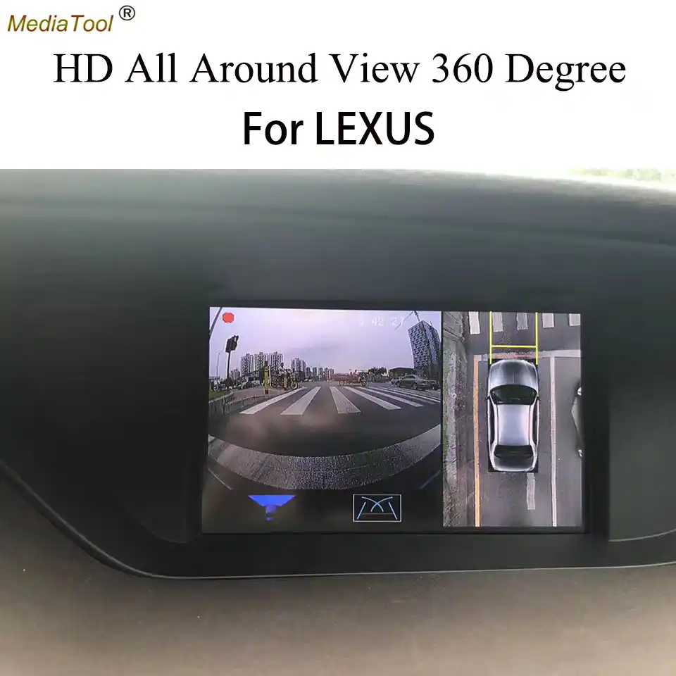 新発売車両すべて俯瞰 360 度パノラマ含む 4 Ahd 右左フロントリア車のカメラレクサス Rx Es は Dvr ダッシュカメラ Aliexpress