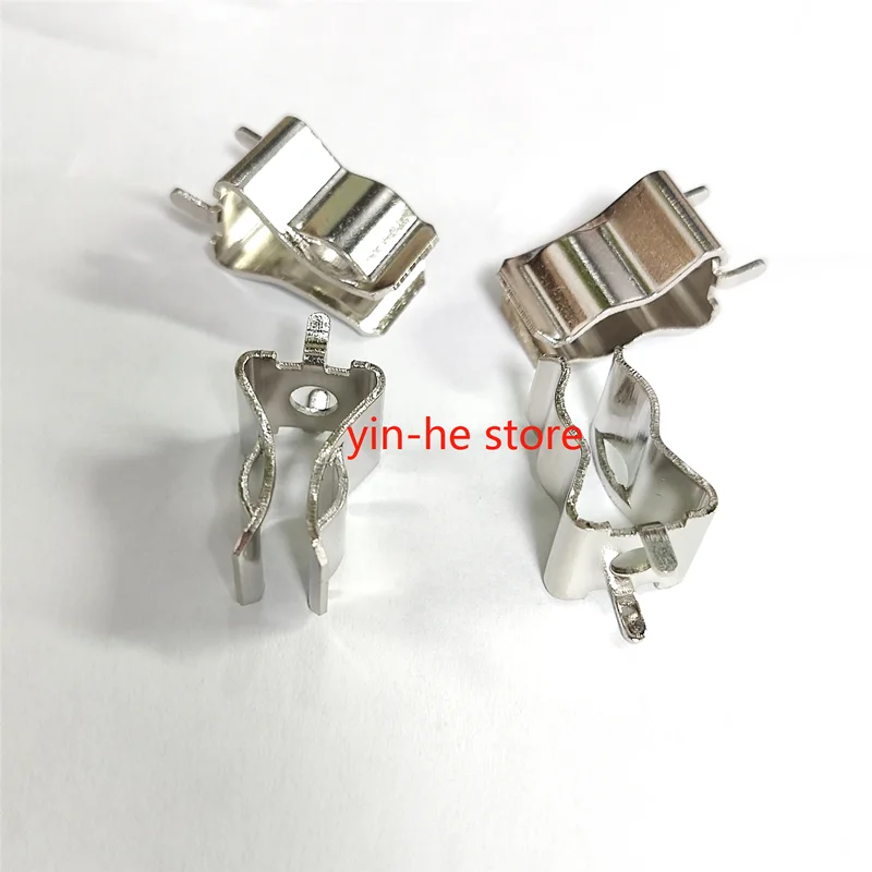 

10PCS Fuse clip 10*38MM clip ceramic fuse holder fuse base copper clip tinned clip