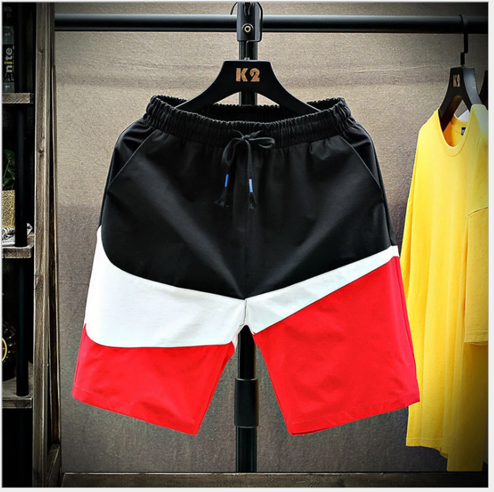 Pantalones cortos informales para hombre, shorts de estilo americano, con personalidad, color juego, con flores, para playa, novedad de verano 2021 - AliExpress Ropa de hombre