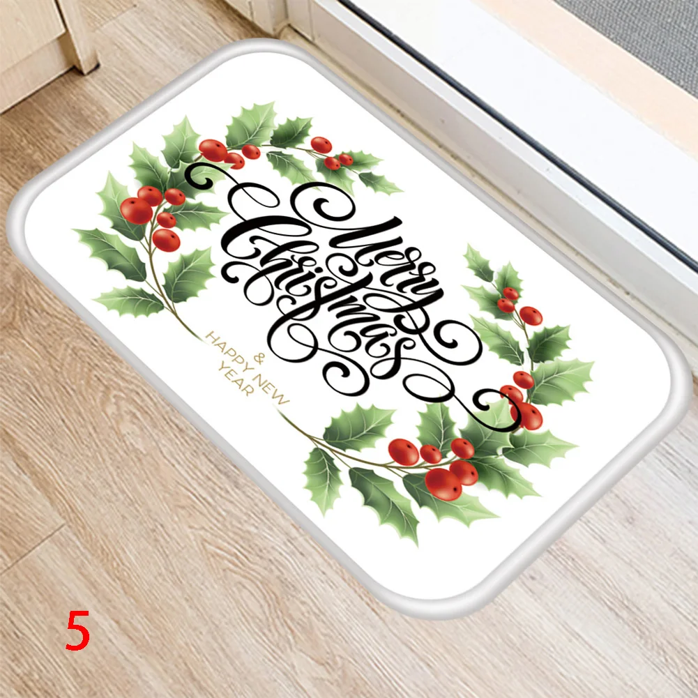 5 Home Decor Mat Cushion Pad Non-Slip Christmas Happy House Supplies Sheet - Цвет: 5