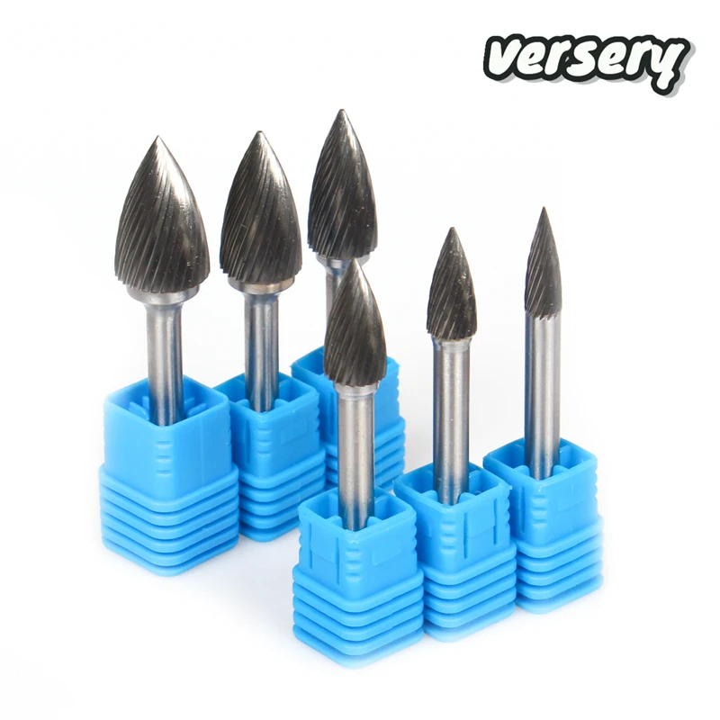 

free shipping G type Head Tungsten Carbide Rotary file Tool Point Burr Die Grinder Abrasive Tools Drill Milling Carving Bits