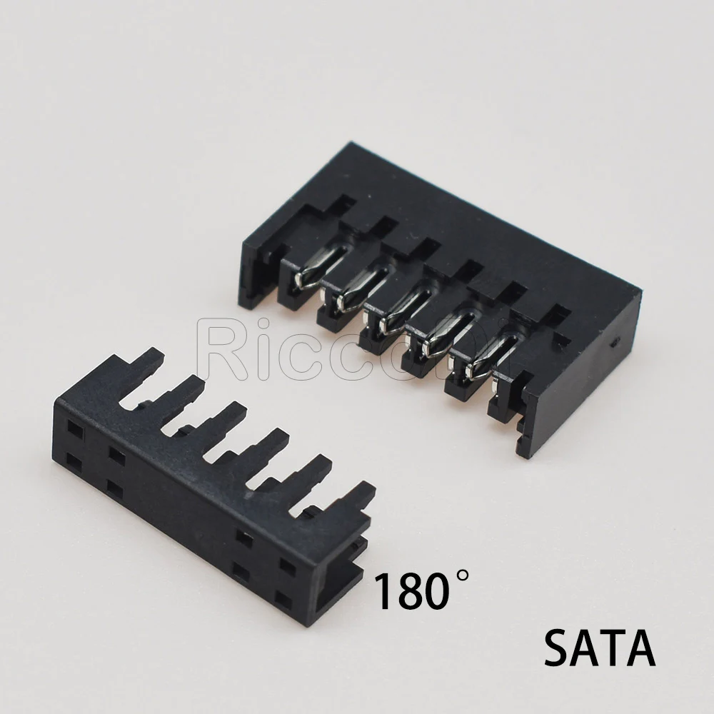 Новое поступление 2018 черные разъемы питания SATA 15Pin ATA RTD (папа) с