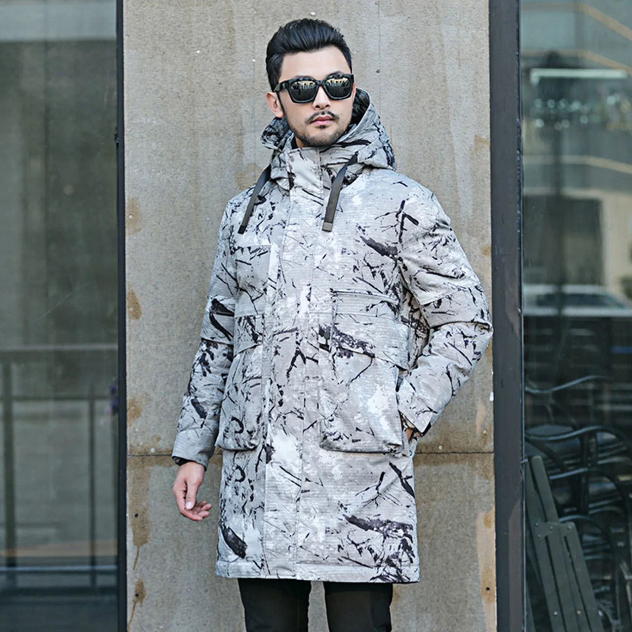 Рисунок 4 - Мужская длинная пуховая куртка