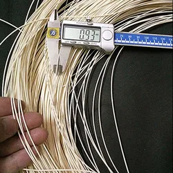 Matériau de tissage en rotin véritable d'indonésien, pour meubles de maison, panier de chaise, décoration artisanale de Table, 1mm, 1.2mm, 2mm, 3mm 