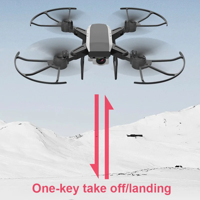 New RC Drone Helicopter WiFi FPV With Camera 4K 16MP HD Aerial Photography RC Quadcopter Drone Altitude Hold Quadrocopter Dron