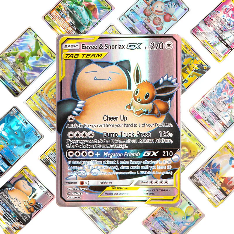 

Kids home card game battle toys new card arrival 10 30 60 100 200 324 GX EX MEGA trading card collection game