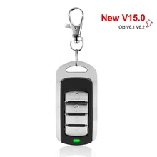 

2pcs 433MHz 868MHz Garage Remote Control Rolling Code Fixed Code Clone Garage Command 4 in 1 Gate Opener New Upgrade