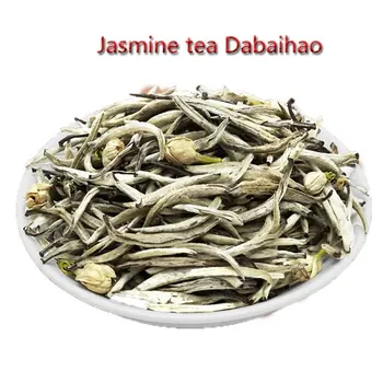

Jasmine tea 100g sealed pocket jasmine silver needle Jasmine big white aroma Jasmine White Silver Needle 100g