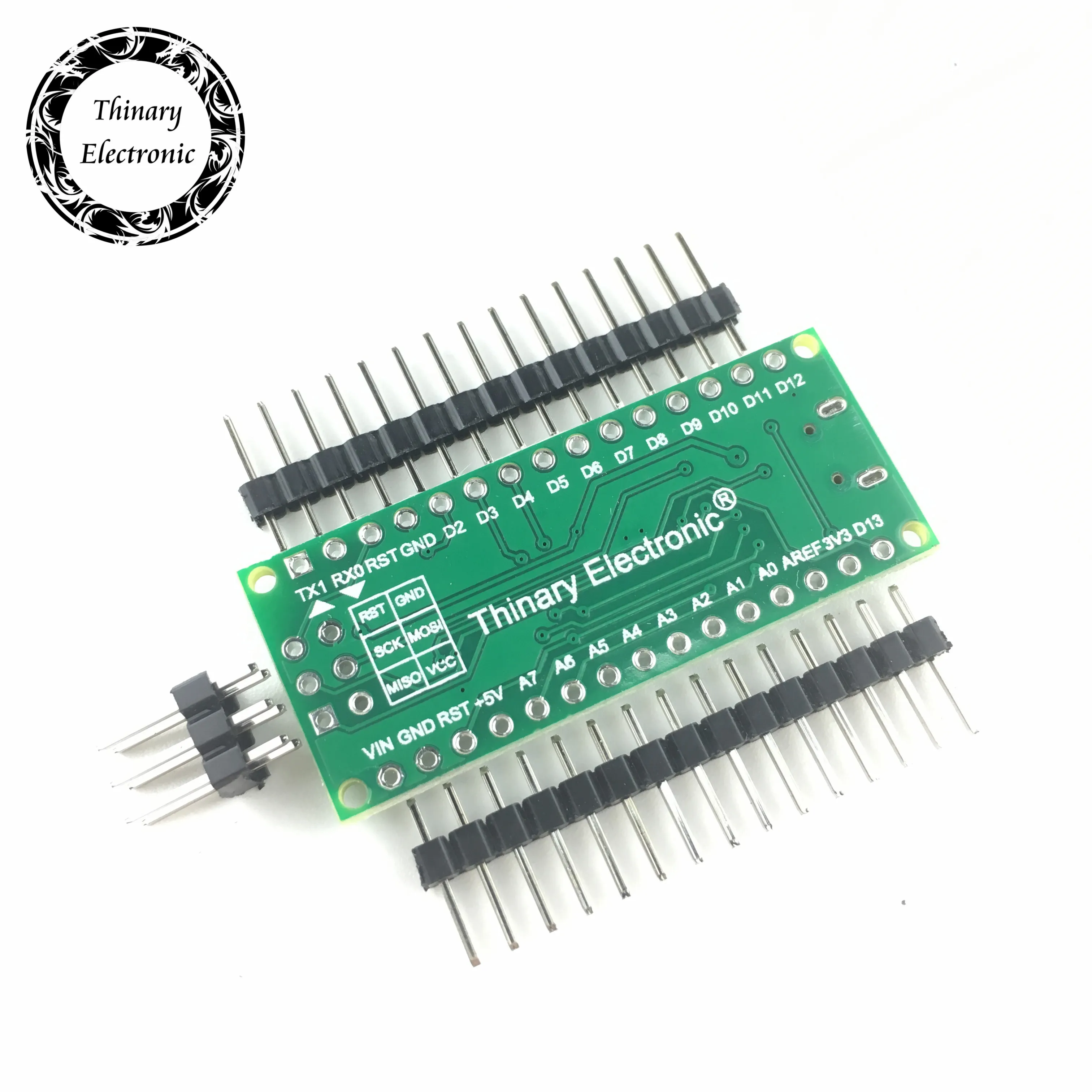 100 шт. Nano 3,0 контроллер совместим с arduino совместимый nano Atmega328PB CH340 USB драйвер без кабеля