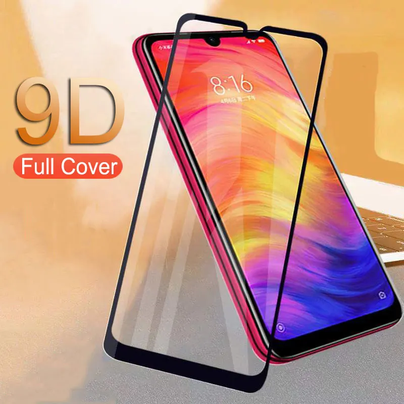 

9D Tempered Glass For Xiaomi Redmi 7 8 6 6A 7A 8A Screen Protector For Redmi Note 6 7 8 Pro 8T Safety Protective Glass Film Case
