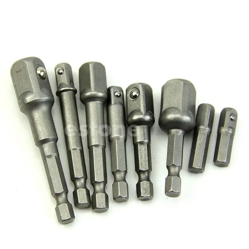 

3/8" Power Drill Bit Driver Hex Socket Bar Wrench Adapter Extension