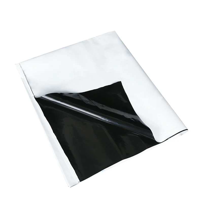 2M Wide Black and White Film Agricultural Sun Shade Keep Warm Film 0.12mm Thickness Plastic Cover