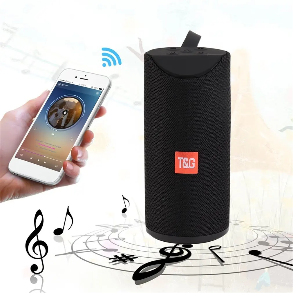 TG113 компактный Bluetooth динамик беспроводной громкий динамик стерео звуковая коробка музыкальный усилитель прочный звук Бумбокс