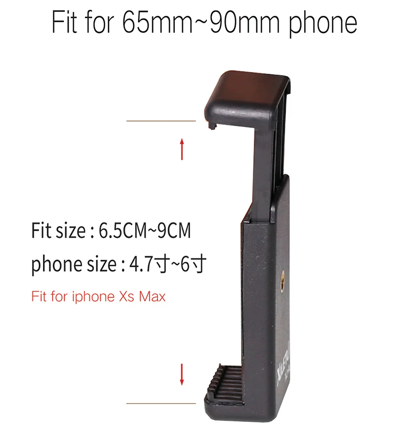Мини телефон штатив Настольный смартфон крепление Клип держатель подставка w Съемная Ballhead для iPhone X/8/7 Plus huawei Xiaomi