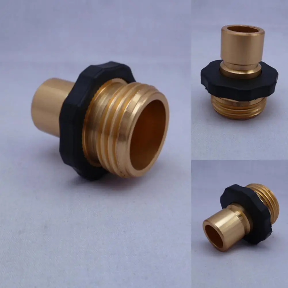 1pair Garden Hose Connector Quick Connect Fitting Pipe 3/4 Hose Water Hose Quick Fast Coupling Adapter Drip Tape Hose Connector