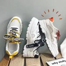 INS Super Fire Dad/обувь в гонконгском стиле; крутая мужская повседневная обувь; коллекция года; сезон осень; корейский стиль; Молодежная Студенческая спортивная обувь для бега