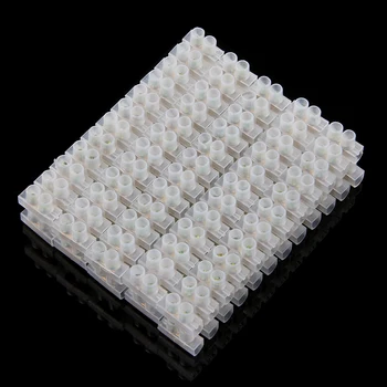 

10Pcs Barrier Screw Terminal Wire Connector 5A 12-Position Block Terminal L4MF