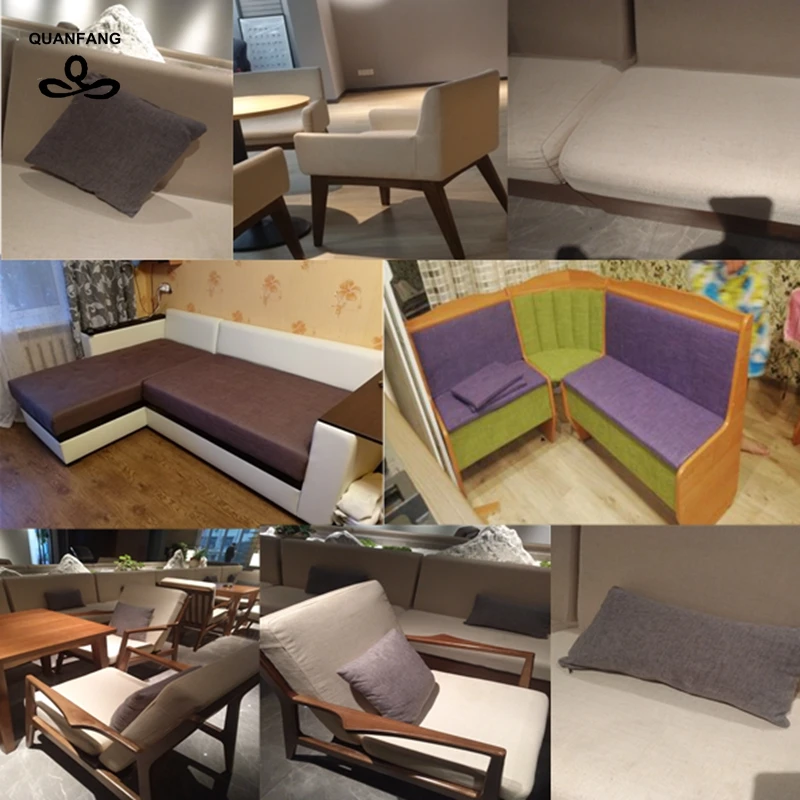 Solid Color Cotton Linen Fabric For Patchwork Quilting DIY Sewing Sofa Table Cloth Furniture Cover