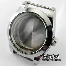 Miuksi 40 мм часы с сапфировым стеклом чехол подходит для ETA 2836 Miyota8205/8215/821A/82 серии Mingzhu 2813/3804 механизм