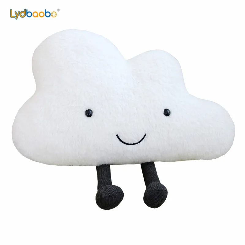 

25CM Kawaii Flaky Clouds Stuffed Soft Pillow Simulaiton Clouds Plush Toys Birthday Gifts For Children Sleeping Appease Toys Doll
