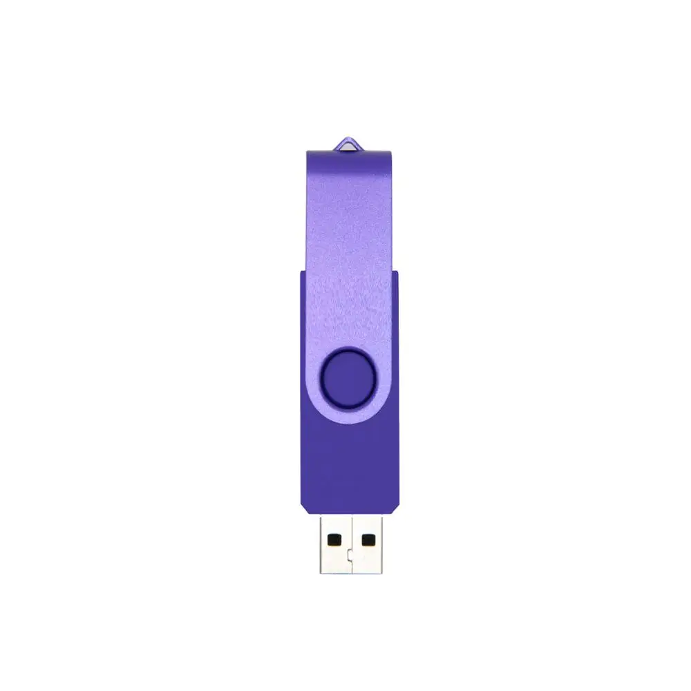 Флеш-накопитель для смартфонов OTG USB Flash Drive cle usb 2,0 stick 64G otg флеш-накопитель 4g 8g 16g 32g 128G устройства для хранения данных - Цвет: purper