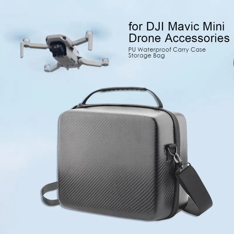 ПУ водонепроницаемый жесткий чехол сумка чемодан сумка для DJI Mavic мини Дрон сумка для хранения защитная сумка аксессуар